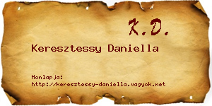 Keresztessy Daniella névjegykártya
